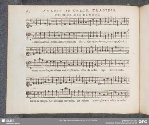 Chœur des démons: Tremble Amadis crains la mort