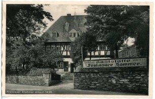 Annaberg. Frohnauer Hammer - Gaststätte