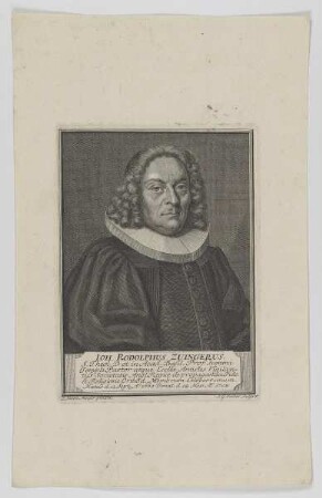 Bildnis des Ioh. Rodolphus Zuingerus