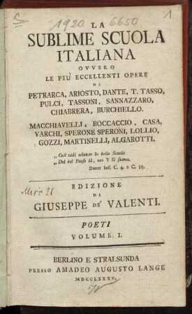 Le Rime Italiane Del Petrarca : Tratte Dalle Migliori, E Piu Autentiche Impressioni Eseguite In Italia