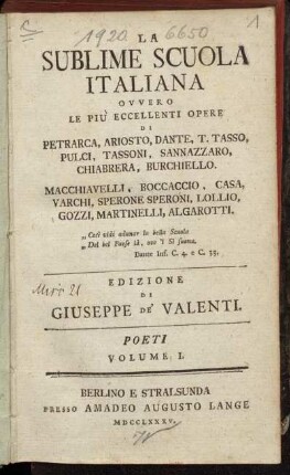 Le Rime Italiane Del Petrarca : Tratte Dalle Migliori, E Piu Autentiche Impressioni Eseguite In Italia