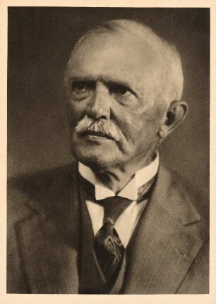 Portrait Wilhelm Dörpfeld: Portrait von Wilhelm Dörpfeld