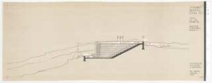 Theater, Ios: Theater: Schnitt mit Elektroinstallation 1:100