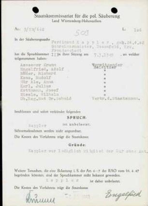 Kappler, Ferdinand