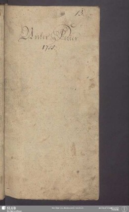 Unter-Feuer 1755