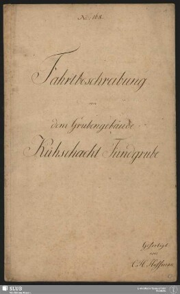 Fahrtbeschreibung von dem Grubengebäude Kühschacht Fundgrube - 17.6150 4.