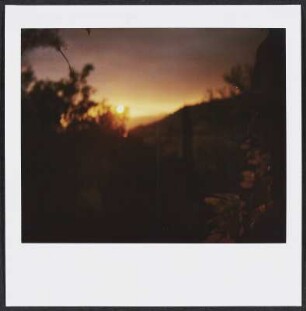 Sonnenuntergang in Puy-Saint-Martin