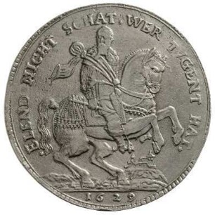 Münze, Doppeltaler, 1629