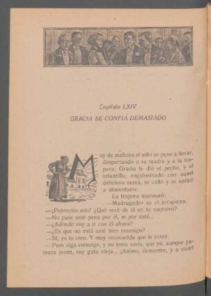 Capítulo LXIV - Gracia se confía demasiado