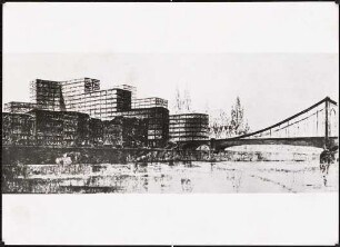 Brückenkopf, Köln: Perspektivische Ansicht