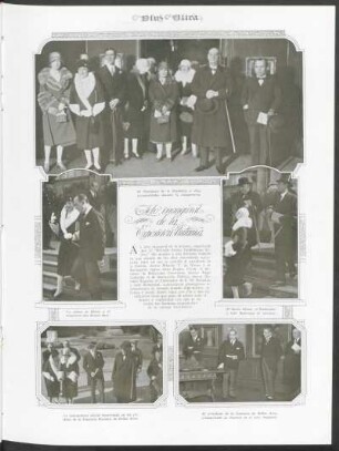 Acto inaugural de la Exposición Británica