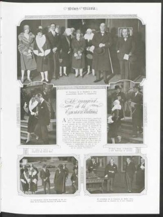 Acto inaugural de la Exposición Británica