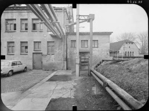 Dresden-Friedrichstadt, Schlachthofring. Schlachthof (1906-1910; H. J. Erlwein). Kessel- und Maschinenhaus