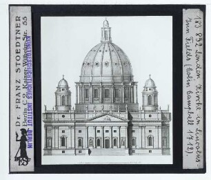 London, St. Paul's Cathedral : Nicht ausgeführt