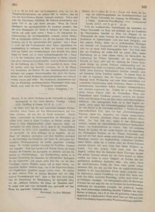 341 [Rezension] Hauck, Albert, Apologetik in der alten Kirche