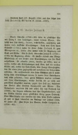 Kaiser Joseph II.