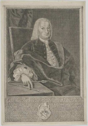 Bildnis des Carolus Fridericus Kaltschmied