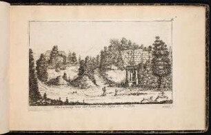 Alte Vestung wie der Ruin in der Nähe an zusehen. - Alte Veste, Zirndorf