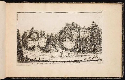 Alte Vestung wie der Ruin in der Nähe an zusehen. - Alte Veste, Zirndorf