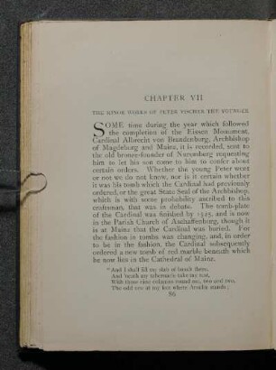 CHAPTER VII. THE MINOR WORKS OF PETER VISCHER THE YOUNGER