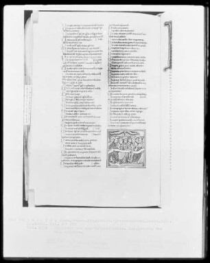 Heisterbacher Bibel — Ausgießung des heiligen Geistes, Folio 499verso