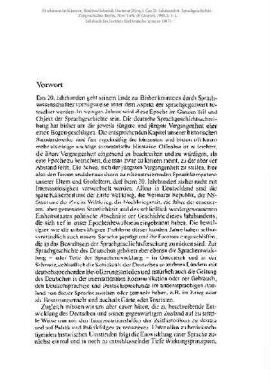 Vorwort