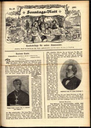 Ausgabe vom Sonntag, den 01. Oktober 1905.
