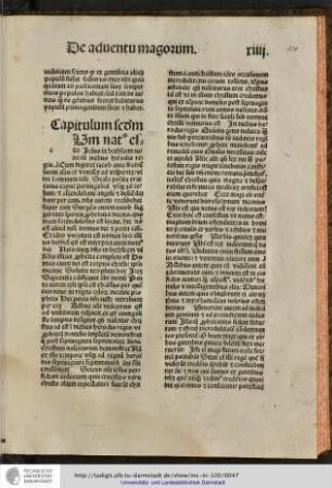 Capitulum secundum.