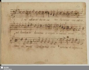 Anonymus: Ecce advenit dominator Dominus