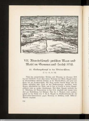 33. Stellungskampf in der Woevre-Ebene