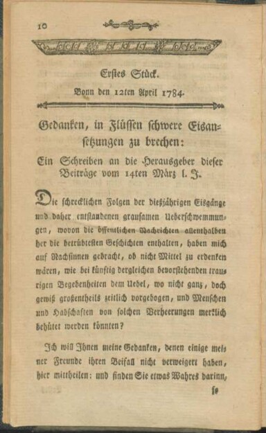 Titelseite einer Zeitung