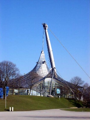 München: Olympiazentrum, Zeltdachkonstruktion