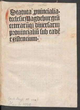 Statuta provincialia Magdeburgensia (Magdeburg)