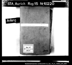 Die Wundärzte und Bader in Aurich