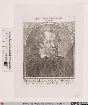 Bildnis Zacharias Theobald
