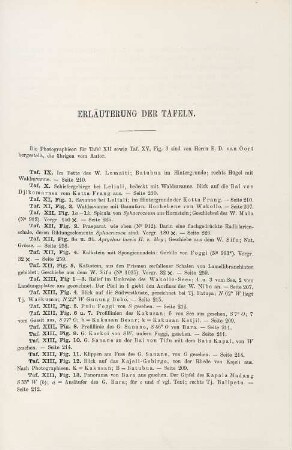 Erläuterung der Tafeln