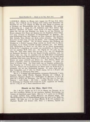 Kämpfe an der Avre - April 1918