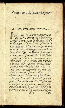 Augustes Souverains.