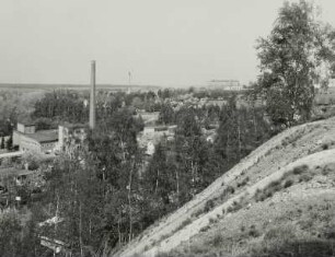Blick vom Besucherbergwerk Schacht "Alte Elisabeth" nach Nordwesten