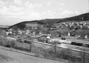 Schmiedeberg, Stadtansicht : Schmiedeberg. Ortsansicht von Süden