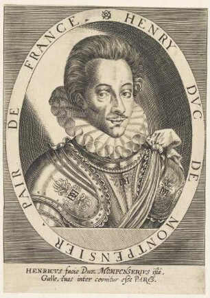 Bildnis des Henri de Bourbon de Montpensier