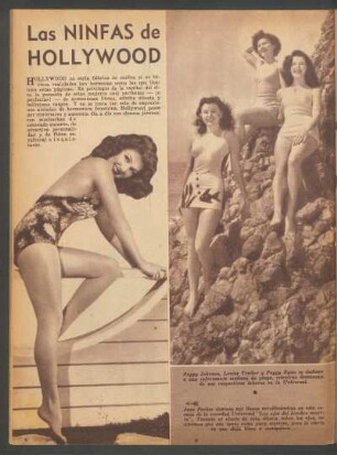 Las ninfas de Hollywood