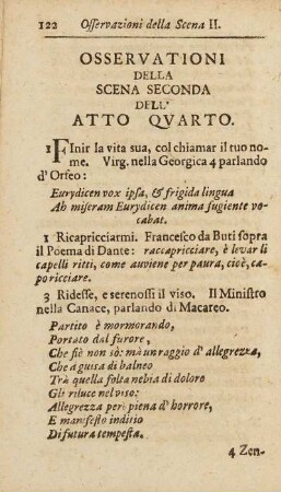 Osservazioni Della Scena Seconda Dell' Atto Quarto