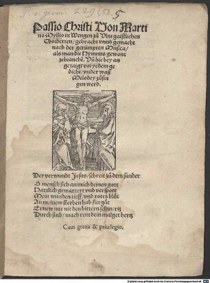 Passio Christi metrice