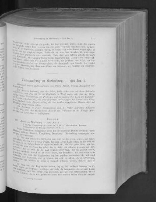 Versammlung zu Marienburg. - 1393 Jan. 1.