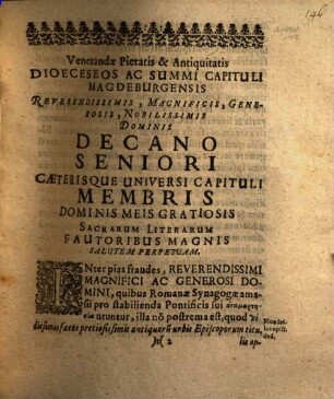 Donatio Constantini Imperatoris Facta (ut ajunt) Sylvestro Papae