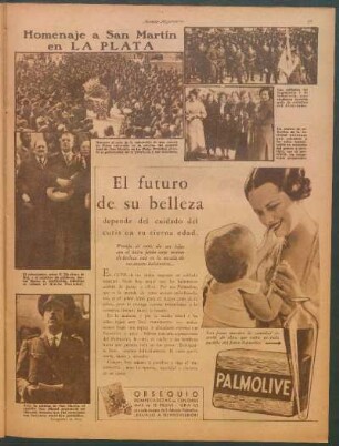 Homenaje a San Martín en La Plata [Fotografías]