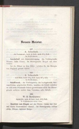 Neuere Meister