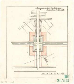 Fischer, Theodor; Nördlingen; Wohnhäuser Baugenossenschaft - Lageplan