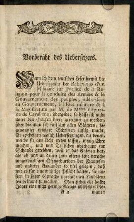 3-34, Vorbericht des Uebersetzers.